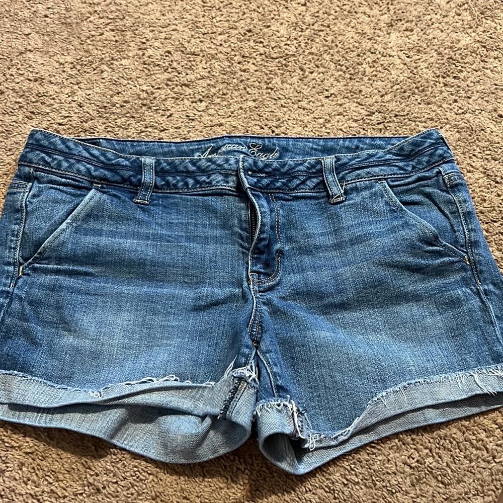 American eagle jean shorts